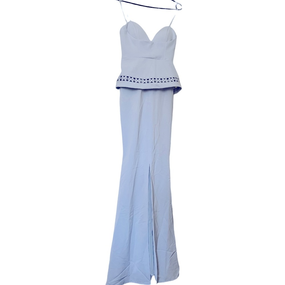 SHEIKE FORMAL LONG DRESS, in baby blue, size 6 - Picture 1 of 7